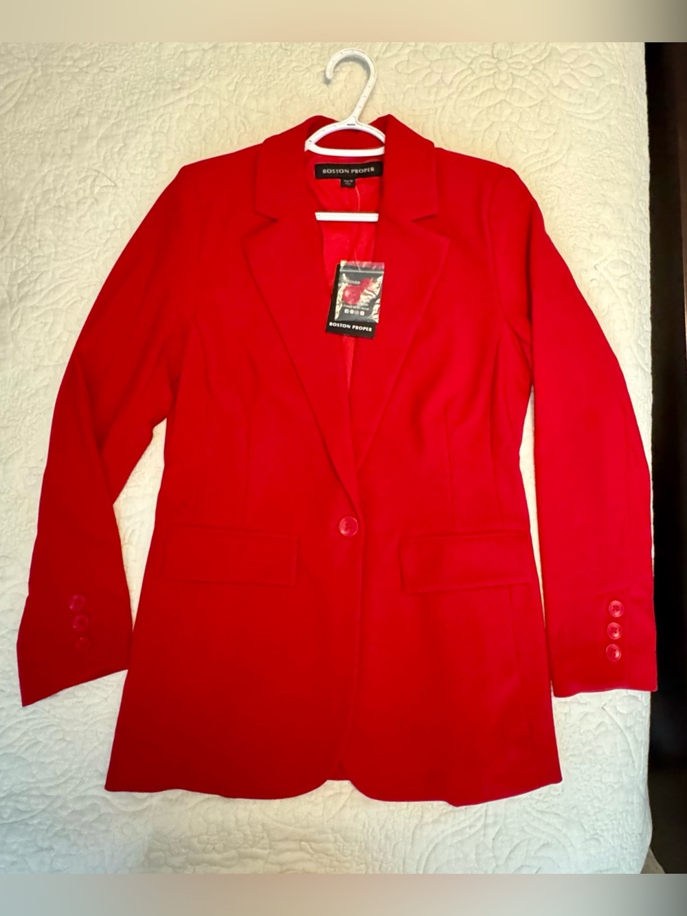 Red Women's Jacket & Coat - Classic Red Outerwear